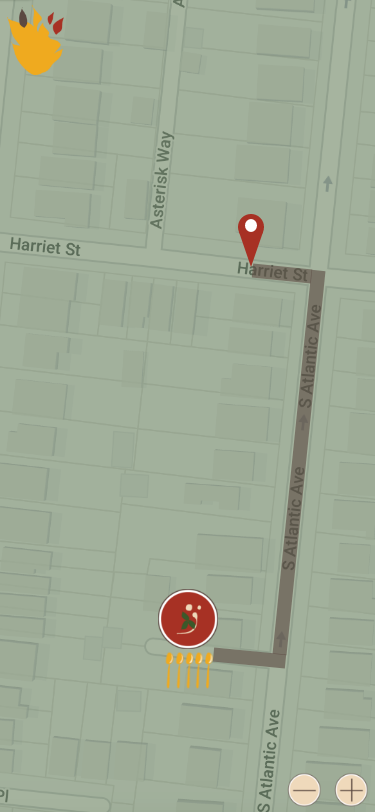 Map screen variant 3